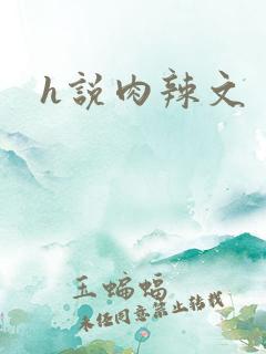 h说肉辣文