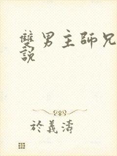 双男主师兄弟小说