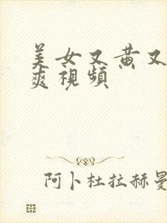 美女又黄又色又爽视频