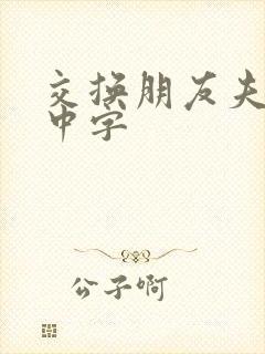 交换朋友夫妇3中字 交换朋友夫妇3中字