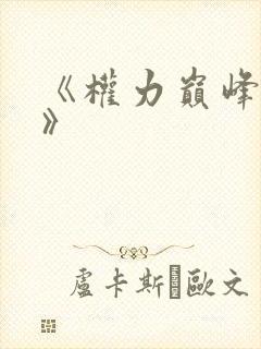 《权力巅峰周阳》