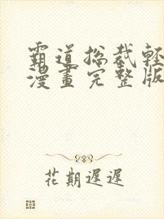 霸道总裁轻点爱漫画完整版免费看