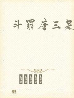 斗罗唐三是我哥