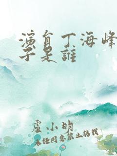演员丁海峰的妻子是谁
