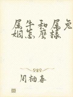 属牛和属兔的婚姻怎么样