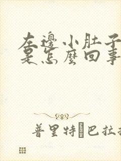 左边小肚子胀疼是怎么回事