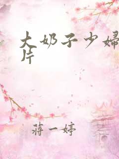 大奶子少妇一级片