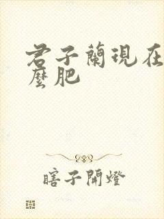 君子兰现在施什么肥