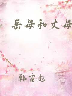 岳母和丈母娘