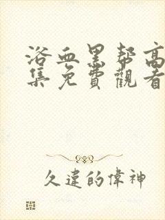 浴血黑帮高清全集免费观看 浴血黑帮高清全集免费观看