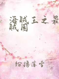 海贼王之最强海贼团