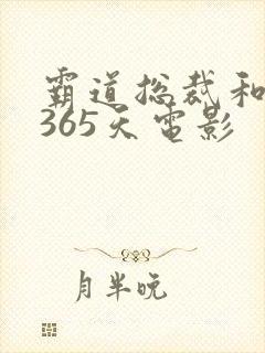 霸道总裁和我的365天电影
