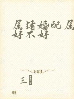 属猪婚配属牛的好不好