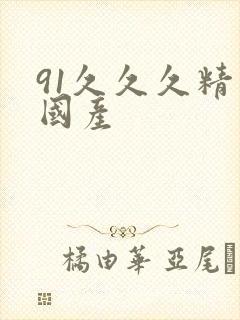91久久久精品国产