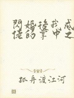 闪婚后我成了大佬的掌中之物 短剧