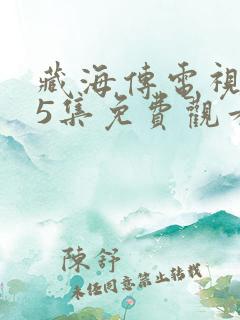 藏海传电视剧15集免费观看