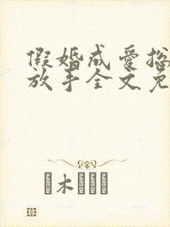 假婚成爱总裁别放手全文免费阅读
