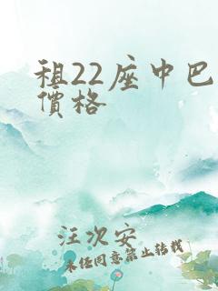 租22座中巴车价格