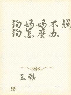 狗妈妈不照顾小狗怎么办
