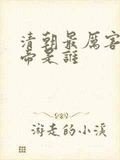 清朝最厉害的皇帝是谁