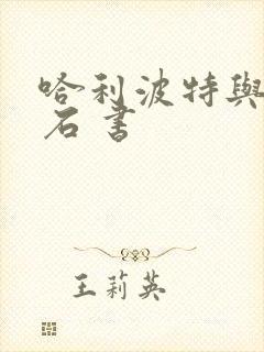 哈利波特与魔法石 书 哈利波特与魔法石 书