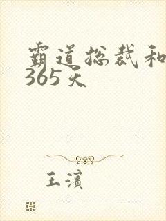 霸道总裁和我的365天