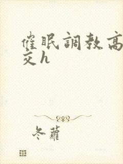 催眠调教高潮拳交h