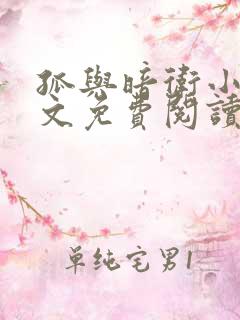 孤与暗卫小说全文免费阅读