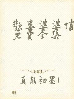 欢喜婆婆俏媳妇免费全集