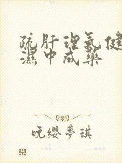 疏肝理气健脾祛湿中成药