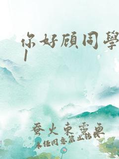 你好顾同学1V 1
