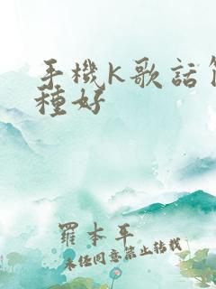 手机k歌话筒哪种好