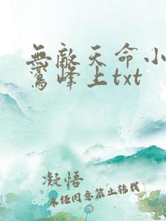 无敌天命小说青鸾峰上txt 无敌天命小说青鸾峰上txt