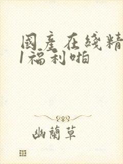 国产在线精品91福利啪