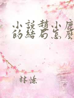 小说赵小鹿李叔的结局怎么样