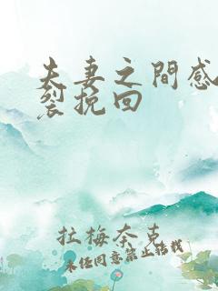 夫妻之间感情破裂挽回