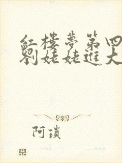 红楼梦第四十回刘姥姥进大观园