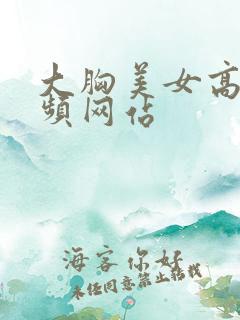 大胸美女高潮视频网站