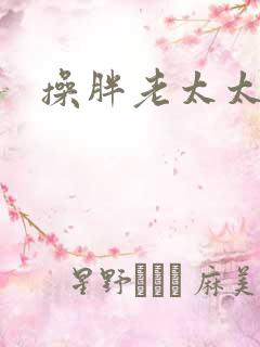 操胖老太太