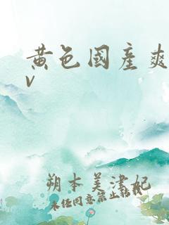 黄色国产爽片av