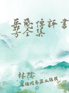 岳飞传评书刘兰芳全集