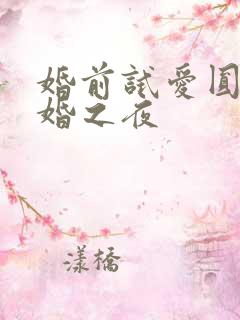 婚前试爱圆房结婚之夜 婚前试爱圆房结婚之夜