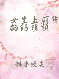 女生上厕所被偷拍的视频