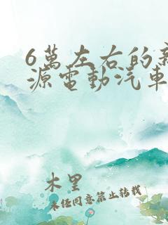 6万左右的新能源电动汽车哪个好