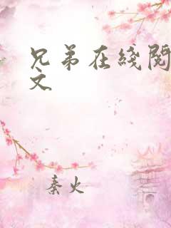 兄弟在线阅读全文