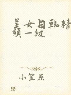 美女日韩精品视频—级