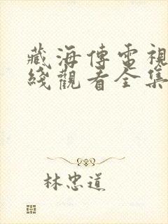 藏海传电视剧在线观看全集免费 藏海传电视剧在线观看全集免费