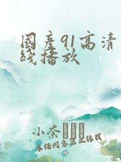 国产91高清在线播放