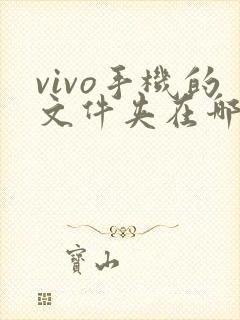 vivo手机的文件夹在哪里打开