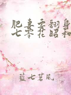 肥妻要翻身重生七零花昭和叶探琛
